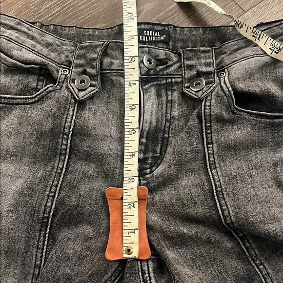 Grey flare jeans with Black Star Patterned - Picture 6 of 9